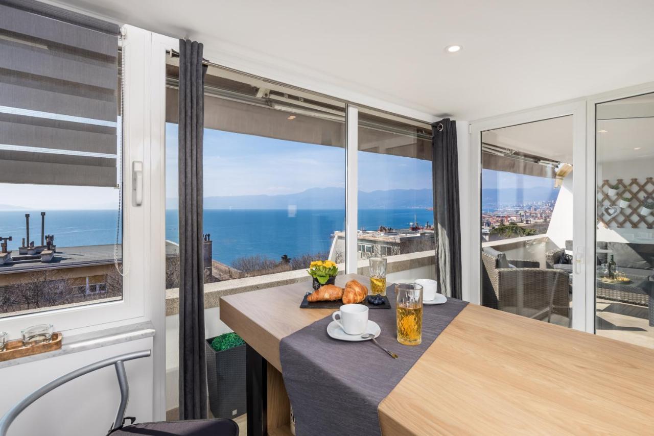 Lux Apartment Sky View Rijeka Dış mekan fotoğraf