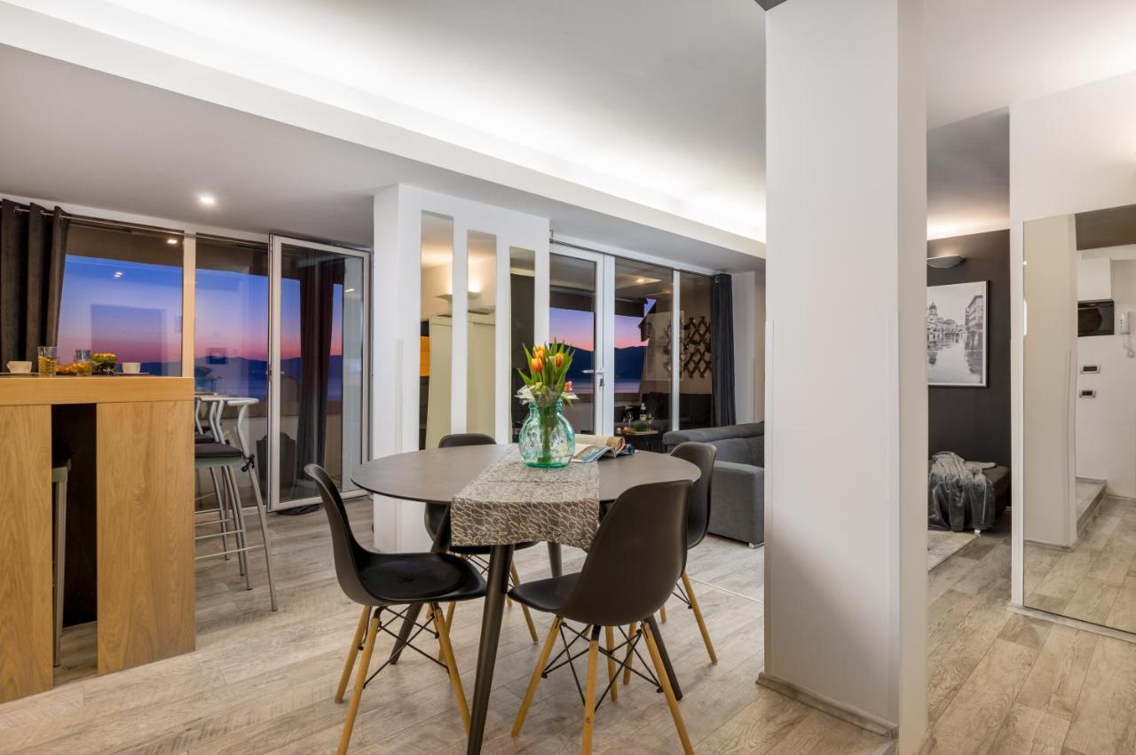 Lux Apartment Sky View Rijeka Dış mekan fotoğraf