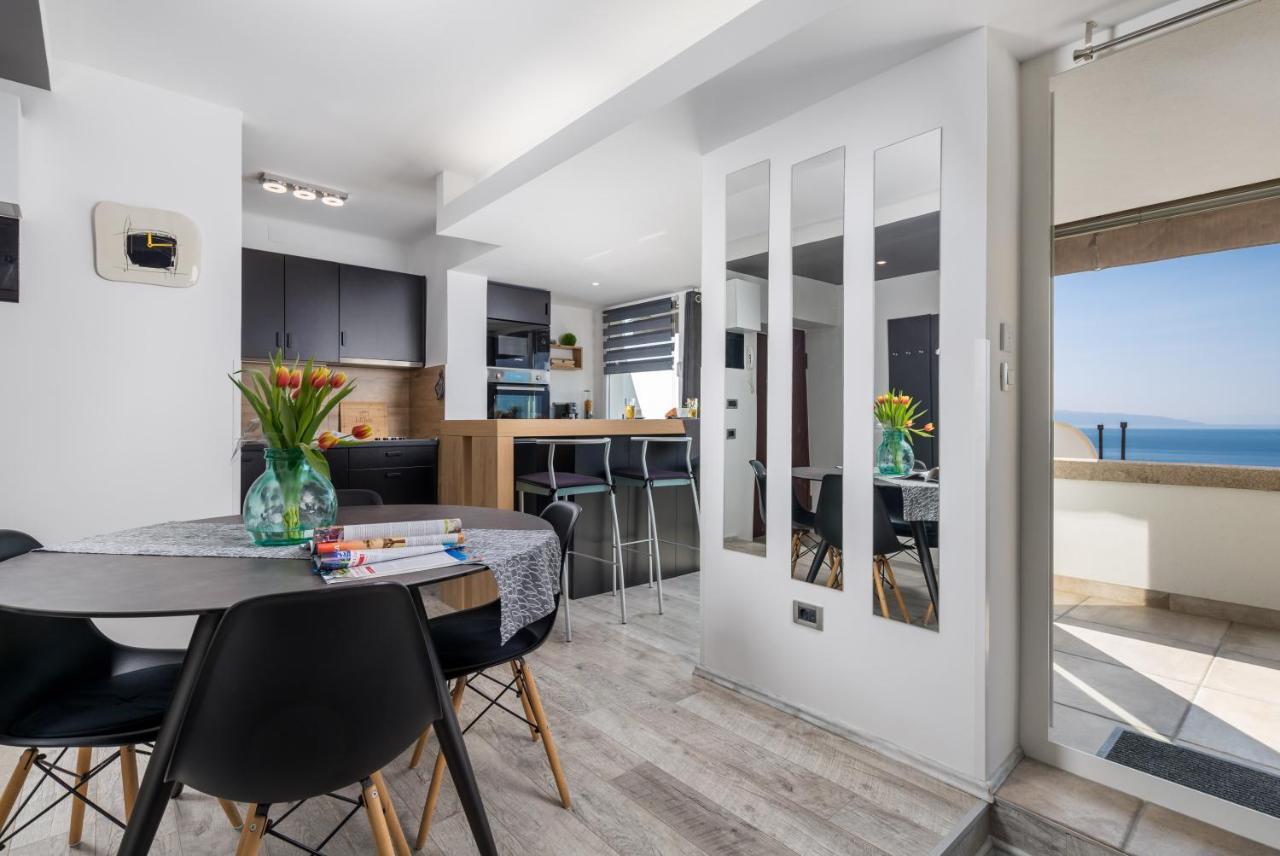 Lux Apartment Sky View Rijeka Dış mekan fotoğraf